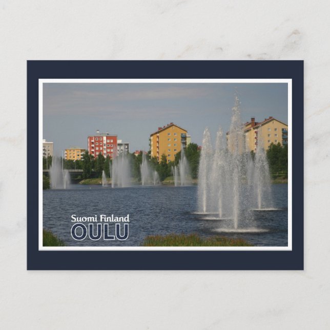 OULU postcard (Front)
