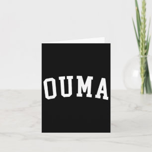 Ouma card