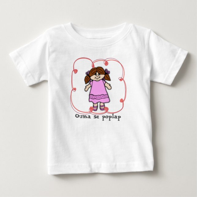 Ouma se poplap baby T-Shirt (Front)