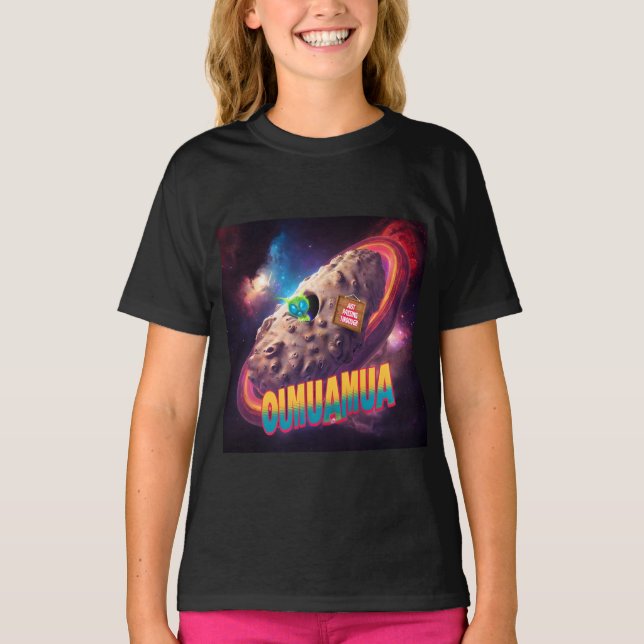 oumuamua space comet just passing through alien T-Shirt (Front)