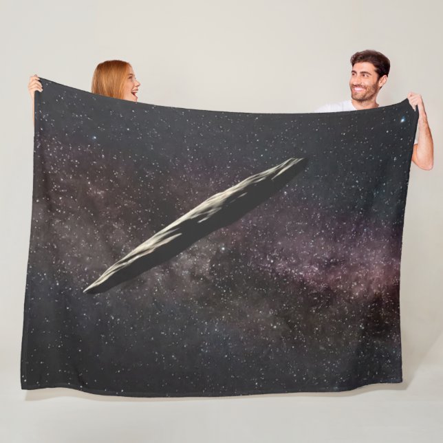 OUMUAMUA (The Space Mystery) Fleece Blanket (In Situ)
