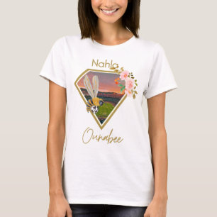 Ounabee Nahla Funny Morocco Football T-Shirt