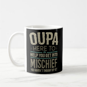 Oupa Mischief From Grandchildren Fathers Day Oupa Coffee Mug