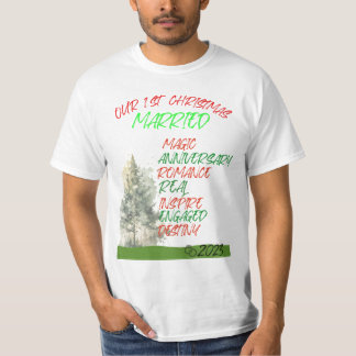 Our 1st Christmas Married 2023 T-Shirt