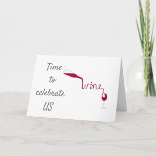 OUR "1st CHRISTMAS TOGETHER" PLANS FOR "US" Card