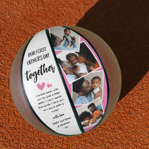 Our 1st Father's Day Together! Photo Collage Basketball