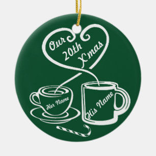 Our 20th Christmas Ceramic Tree Decoration