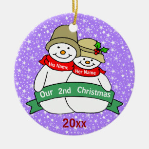 Our 2nd Christmas Ceramic Tree Decoration