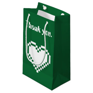 Our 8-Bit Hearts in Green Gift Bag