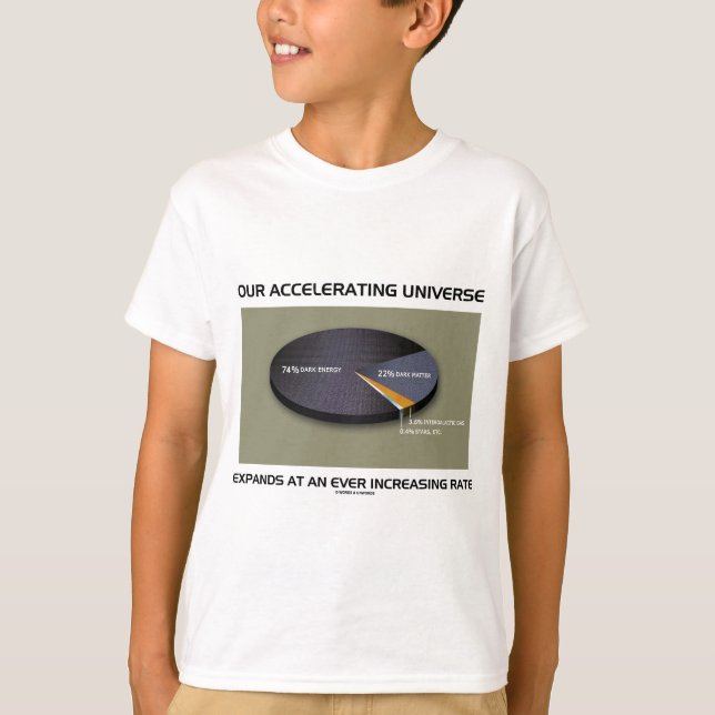 Our Accelerating Universe Expands Ever Increasing T-Shirt (Front)