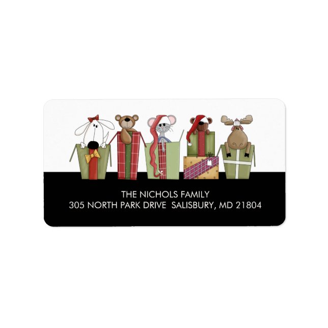 Our Address Mailing Labels (Front)