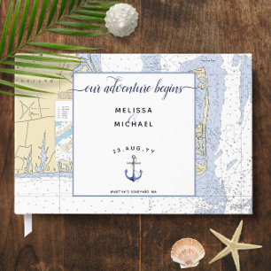 Our Adventure Begins   Martha's Vineyard Nautical Guest Book
