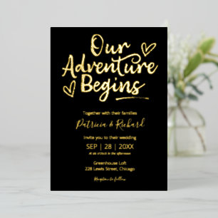 Our Adventure Begins Rustic Chic Wedding