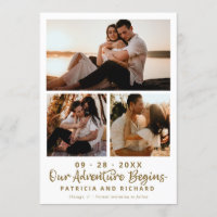 Our Adventure Begins Save The Date 3 Photo