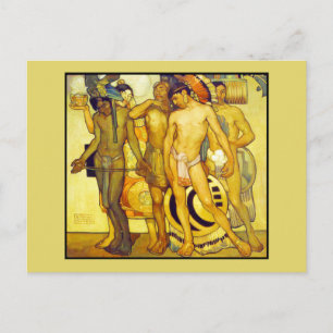Our Ancient Gods by Saturnino Herran Postcard