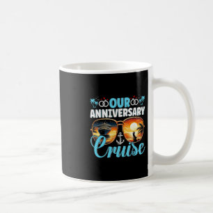 Our Anniversary Couples Cruising Design Cruise Shi Coffee Mug