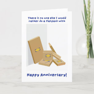 Our Anniversary Flatpack Card