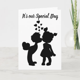 ***OUR ANNIVERSARY*** KISS ON YOUR CHEEK AND MORE CARD