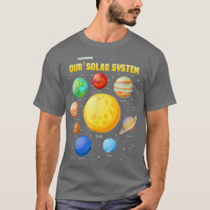 Our Awesome Solar Systems Planets Space Science T-Shirt