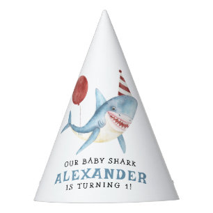 Our Baby Shark 1st Birthday Under The Sea Party Hat