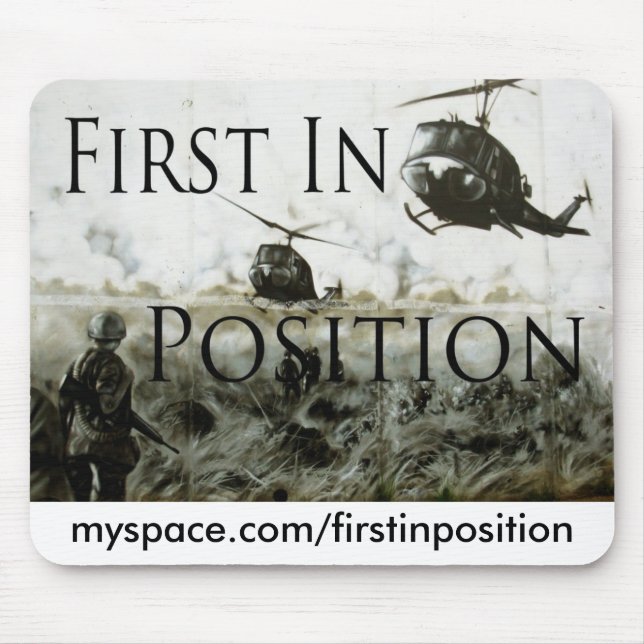 Our banner! mouse mat (Front)