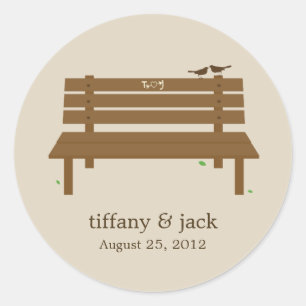 Our Bench Favour Sticker