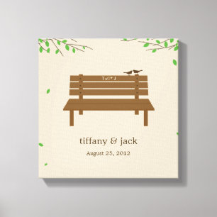 Our Bench Wrapped Canvas Art