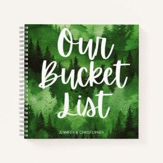 Our Bucket List Couples Adventure Keepsake Notebook