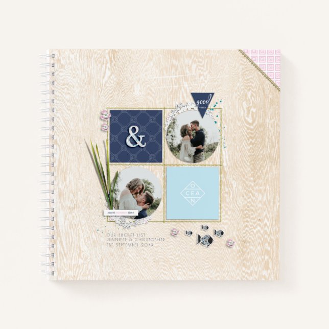 Our Bucket List Couples Keepsake Journal (Front)