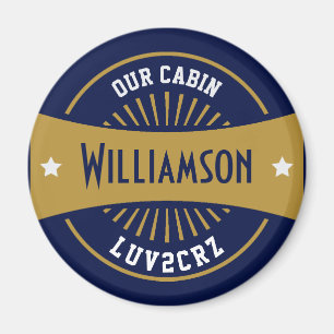 Our Cabin Cruise Ship Stateroom Cabin Marker Magnet