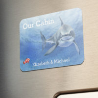 Our Cabin Stateroom Cruse Door marker Shark