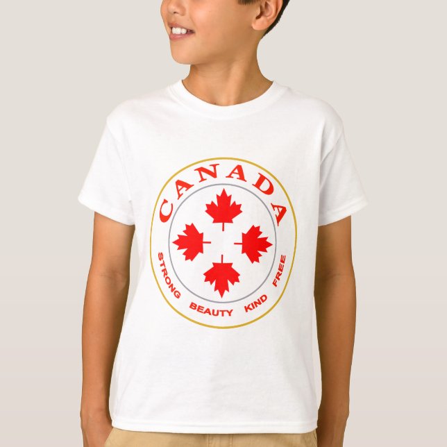 Our Canada Emblem T-Shirt (Front)
