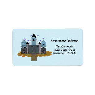 Our Castle New Home Address Label
