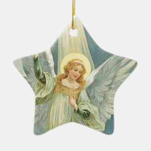 Our Christmas Angel Ceramic Tree Decoration