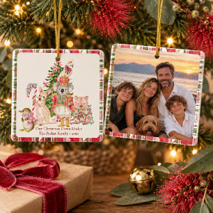 Our Christmas Down Under Aussie Family Keepsake Ceramic Ornament