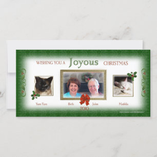 Our Christmas Together Photo Card