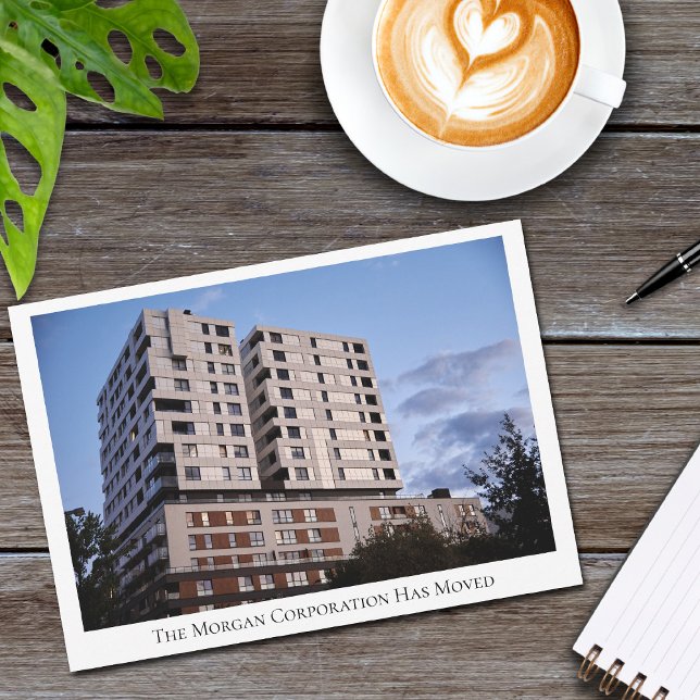 Our Company Has Moved Custom Building Photo Moving Announcement (Creator Uploaded)