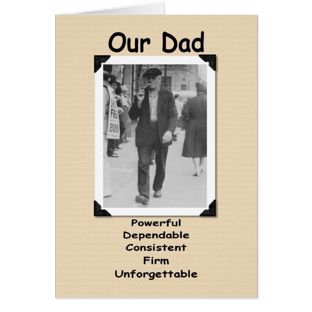Our Dad - the Old Fart (Front)