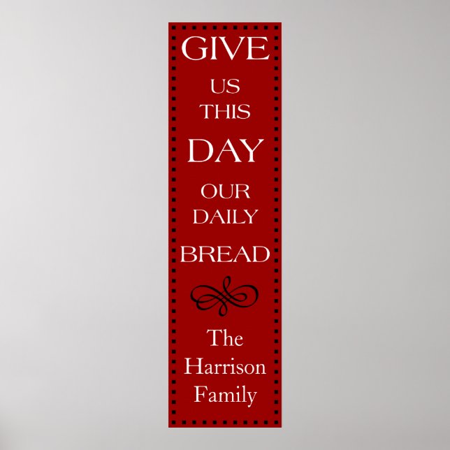Our Daily Bread Poster (Front)