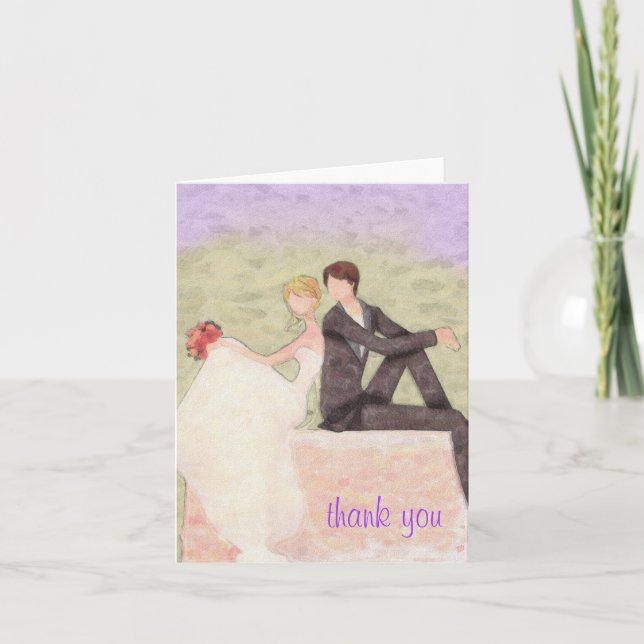 Our Day Thank You Card (Front)