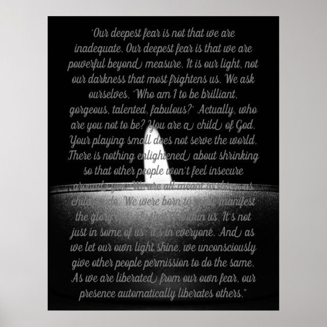 Our Deepest Fear Poster (Front)