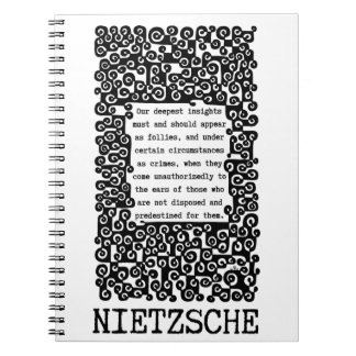  Our deepest INSIGHTS quote by Nietzsche Notebook