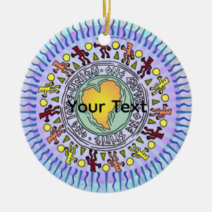 Our Earth Ceramic Tree Decoration