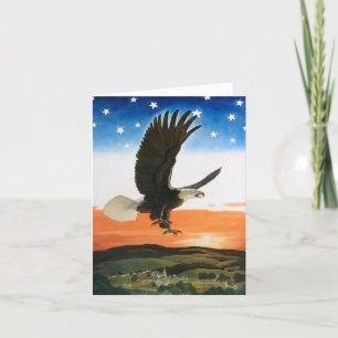 Our Emblem by Newell Convers Wyeth Thank You Card