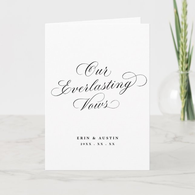 Our Everlasting Vows Book Announcement (Front)