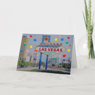Our Fabulous Las Vegas Anniversary Card