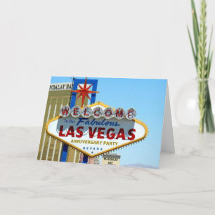 Our Fabulous Las Vegas Anniversary Card