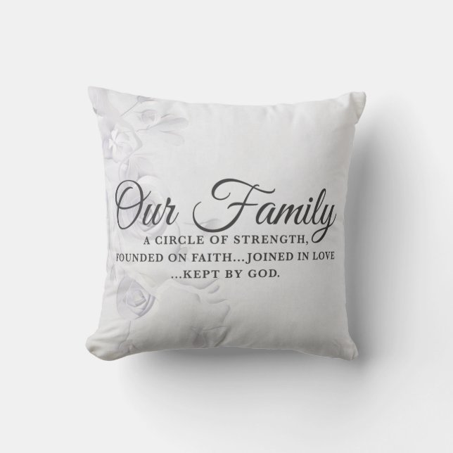 Our Family Cushion (Front)