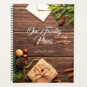 Our Family Plans, Fall Theme, DIY Names & Year Vs2 Planner