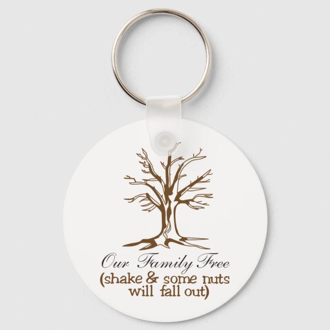 Our Family Tree Key Ring (Front)